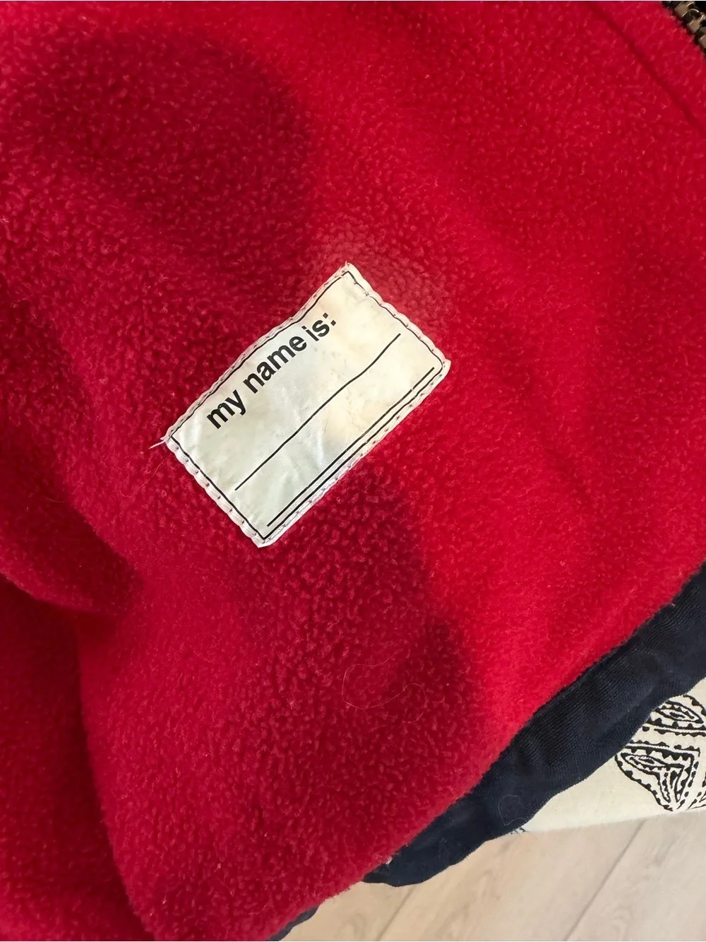 OshKosh B'gosh Vintage Navy Kids Barn Jacket Fleece Lined 24months